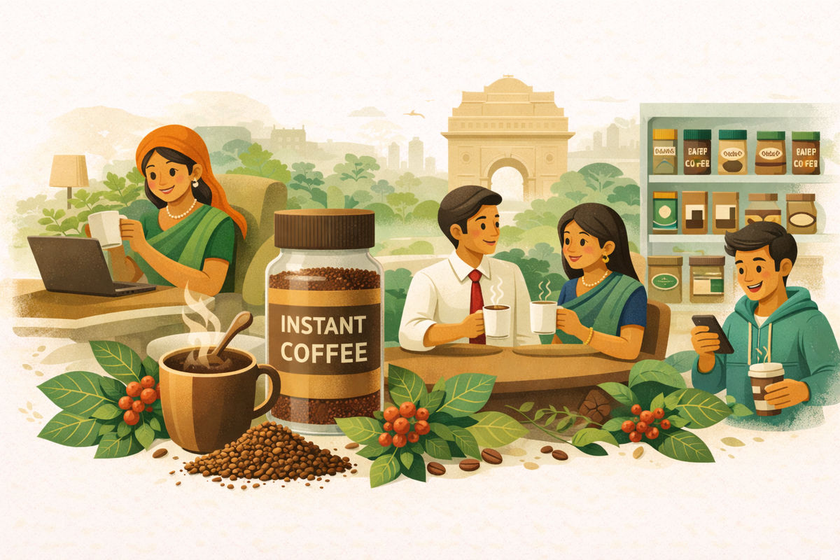 Revolutionizing Coffee Consumption: The Rise of Instant Coffee in India