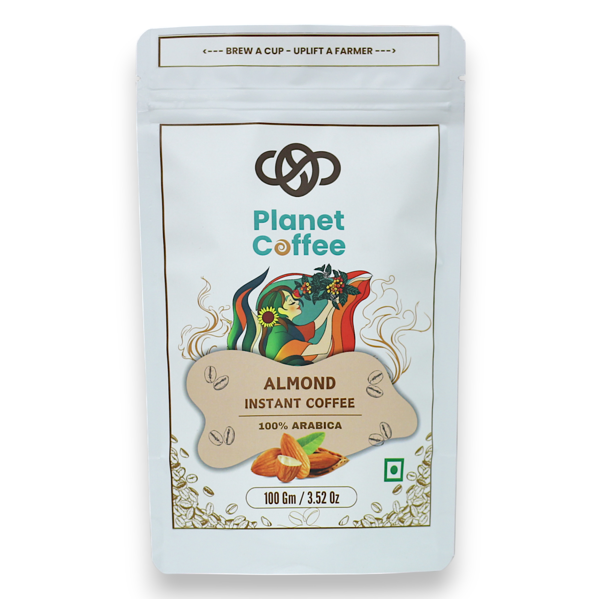 ALMOND Instant Coffee | 100 Gms Pouch