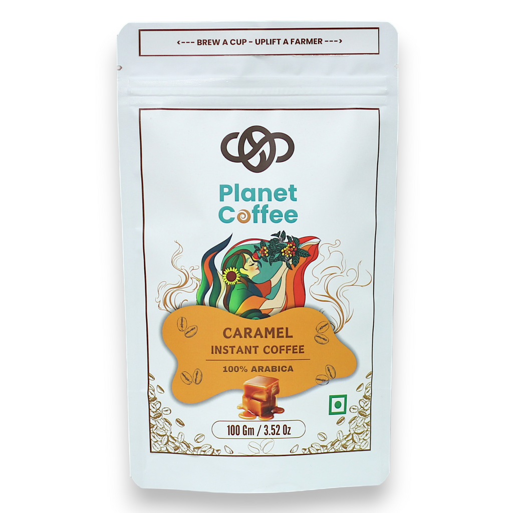 CARAMEL Instant Coffee | 100 Gms Pouch