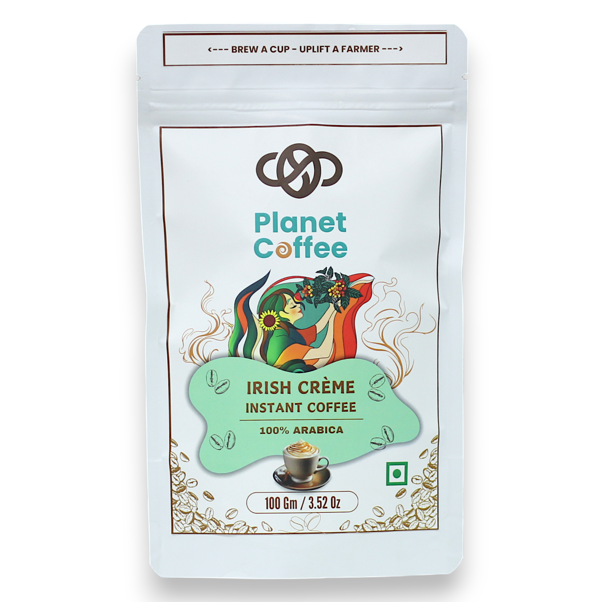 IRISH CRÈME Instant Coffee | 100 Gms Pouch