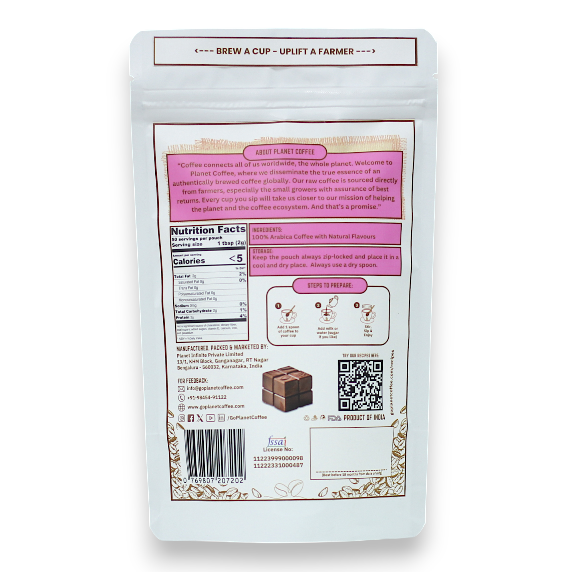 MOCHA Instant Coffee | 100 Gms Pouch