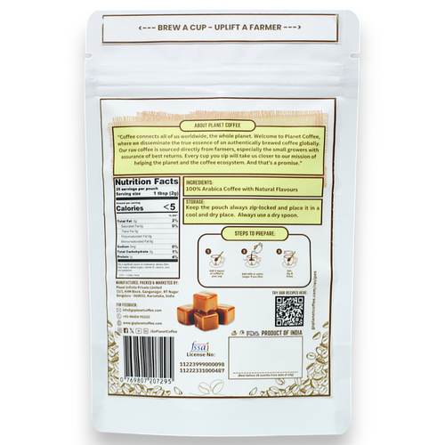 BUTTERSCOTCH Instant Coffee | 50 Gms Pouch