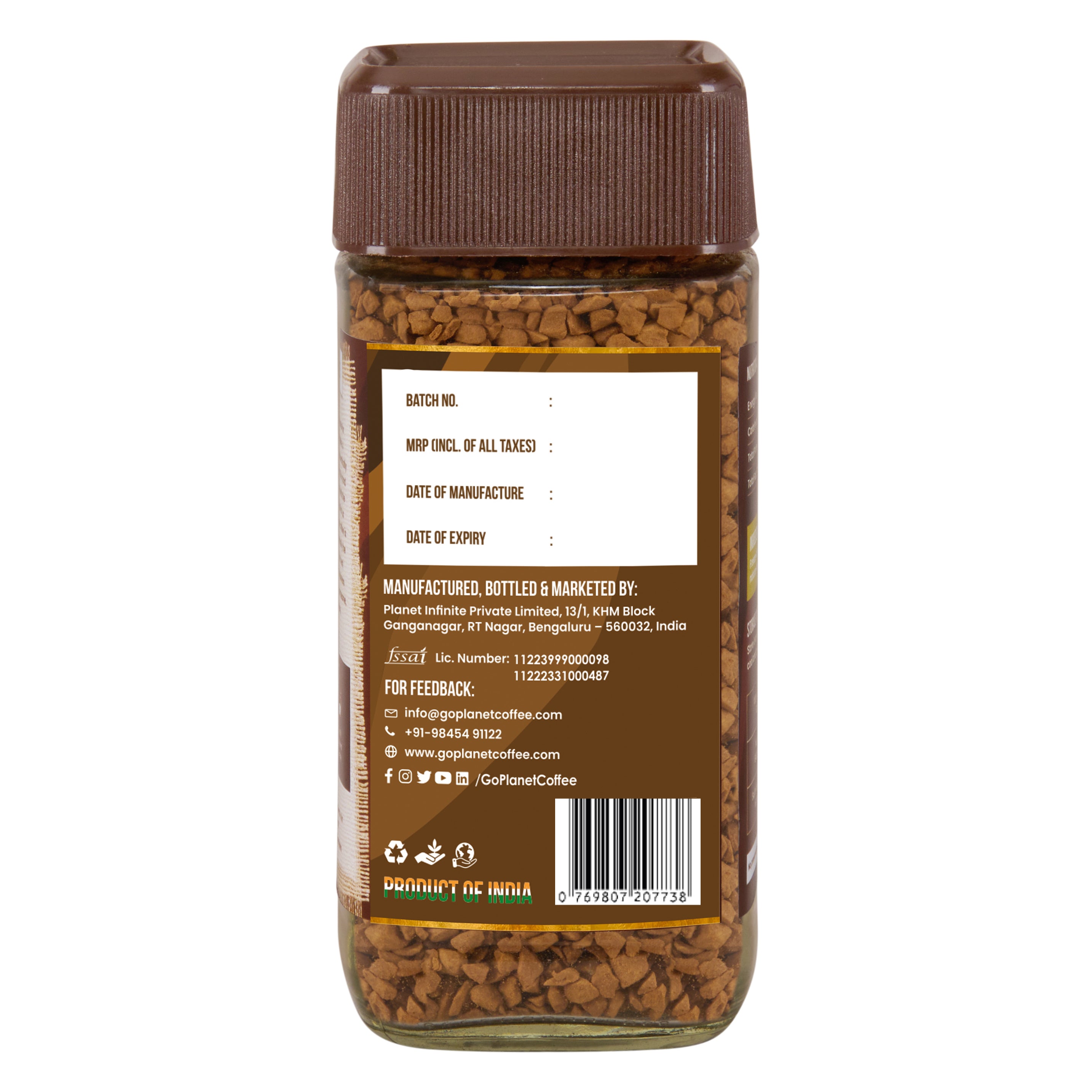 CREAMY Butterscotch Coffee | 100 Gms Jar