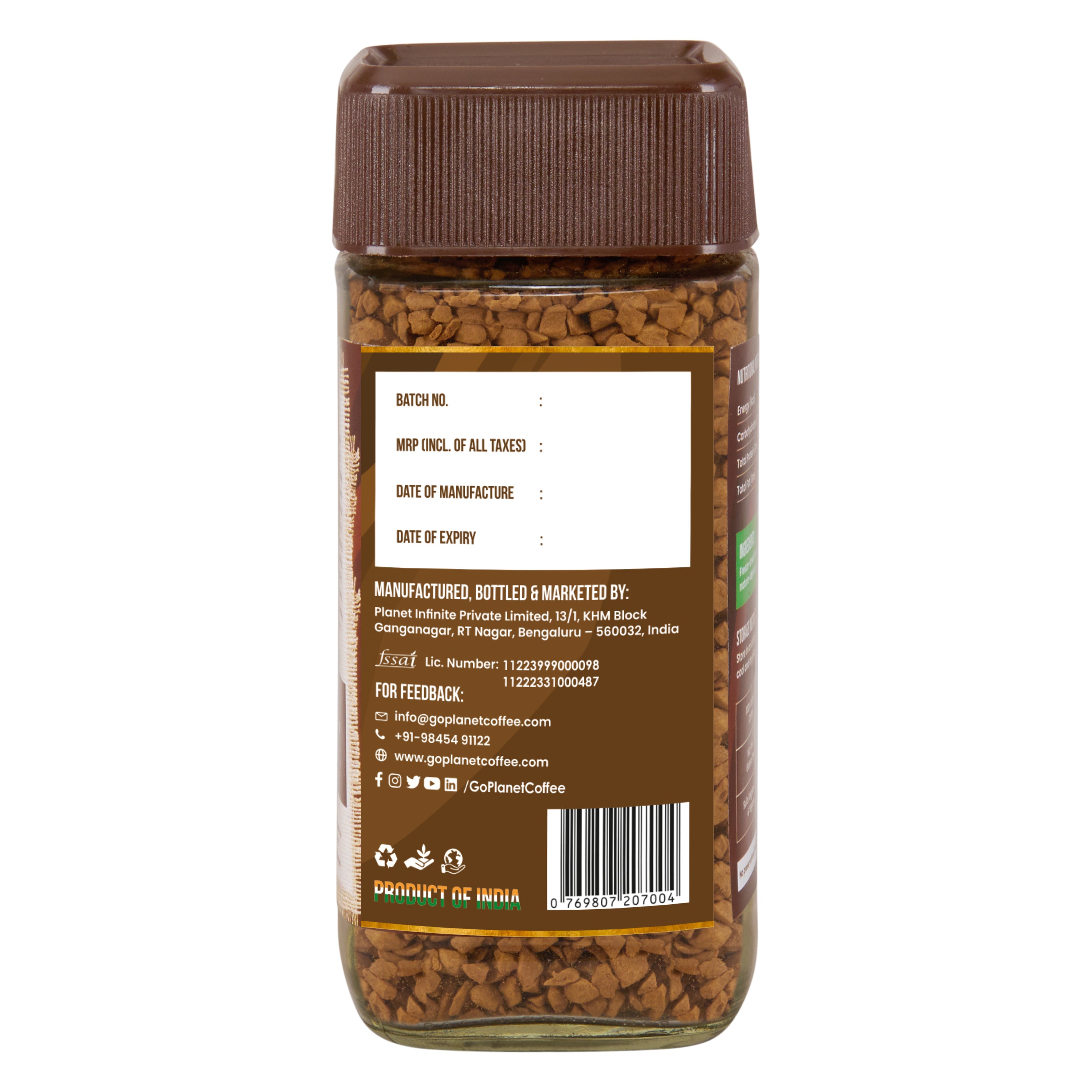 IRISH Crème Coffee | 100 Gms Jar