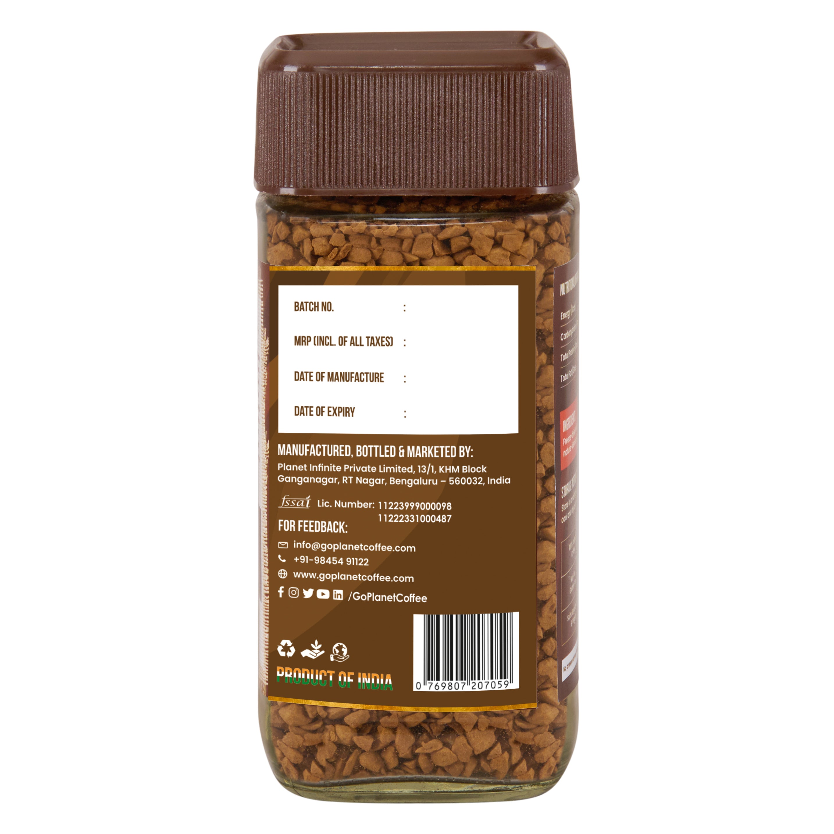 MYSTIC Almond Coffee | 100 Gms Jar