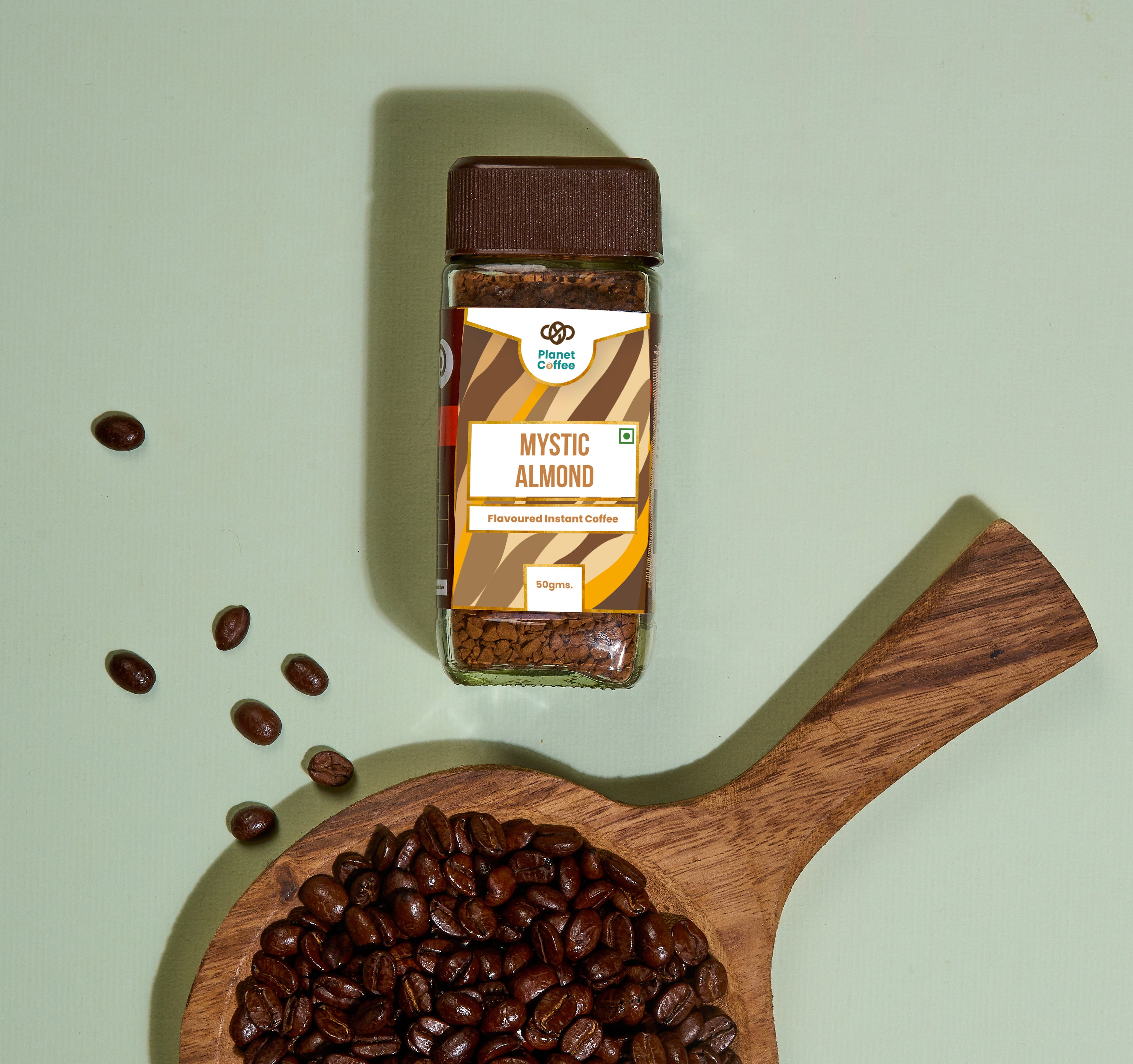MYSTIC Almond Coffee | 50 Gms Jar