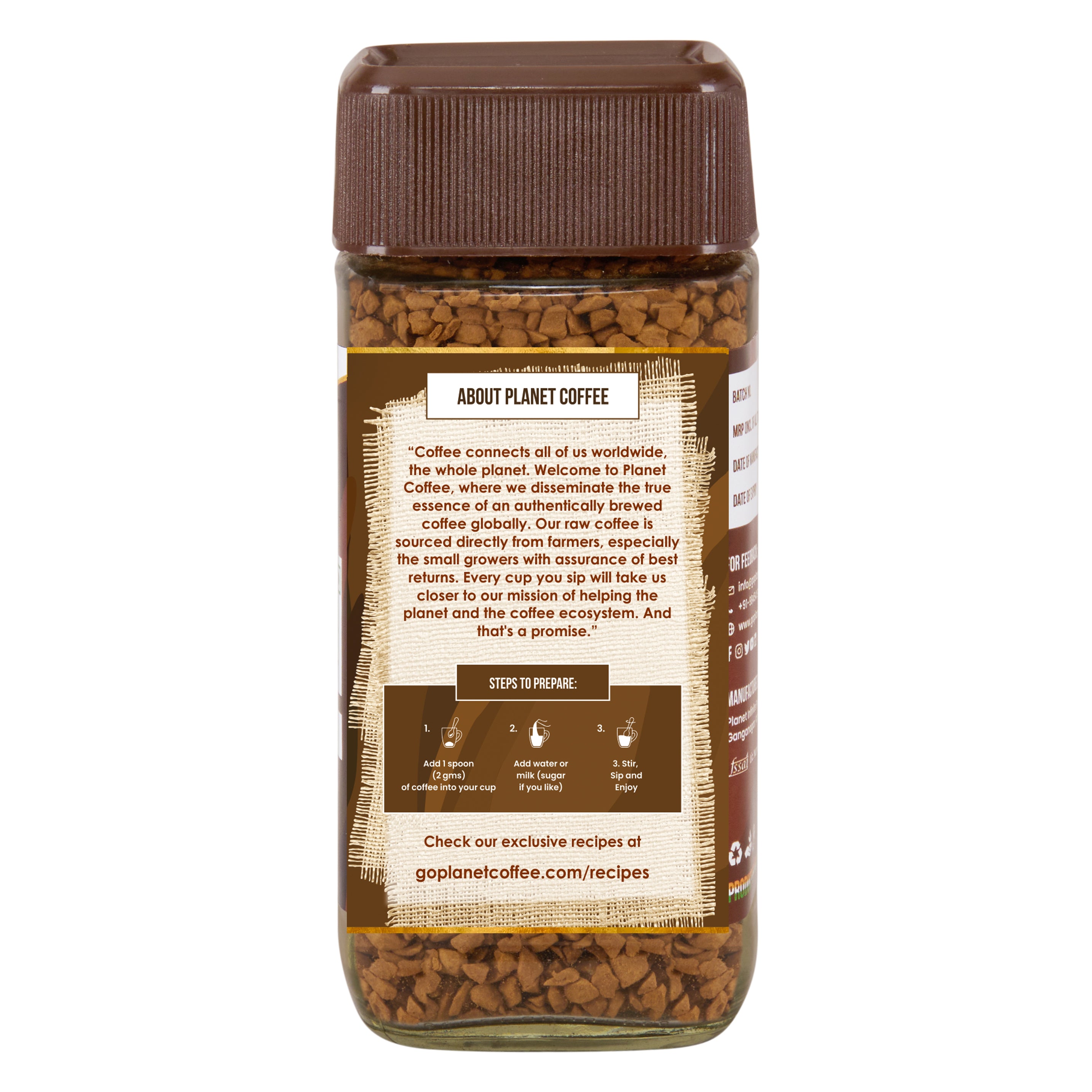 Premium ORIGINAL Coffee | 100 Gms Jar