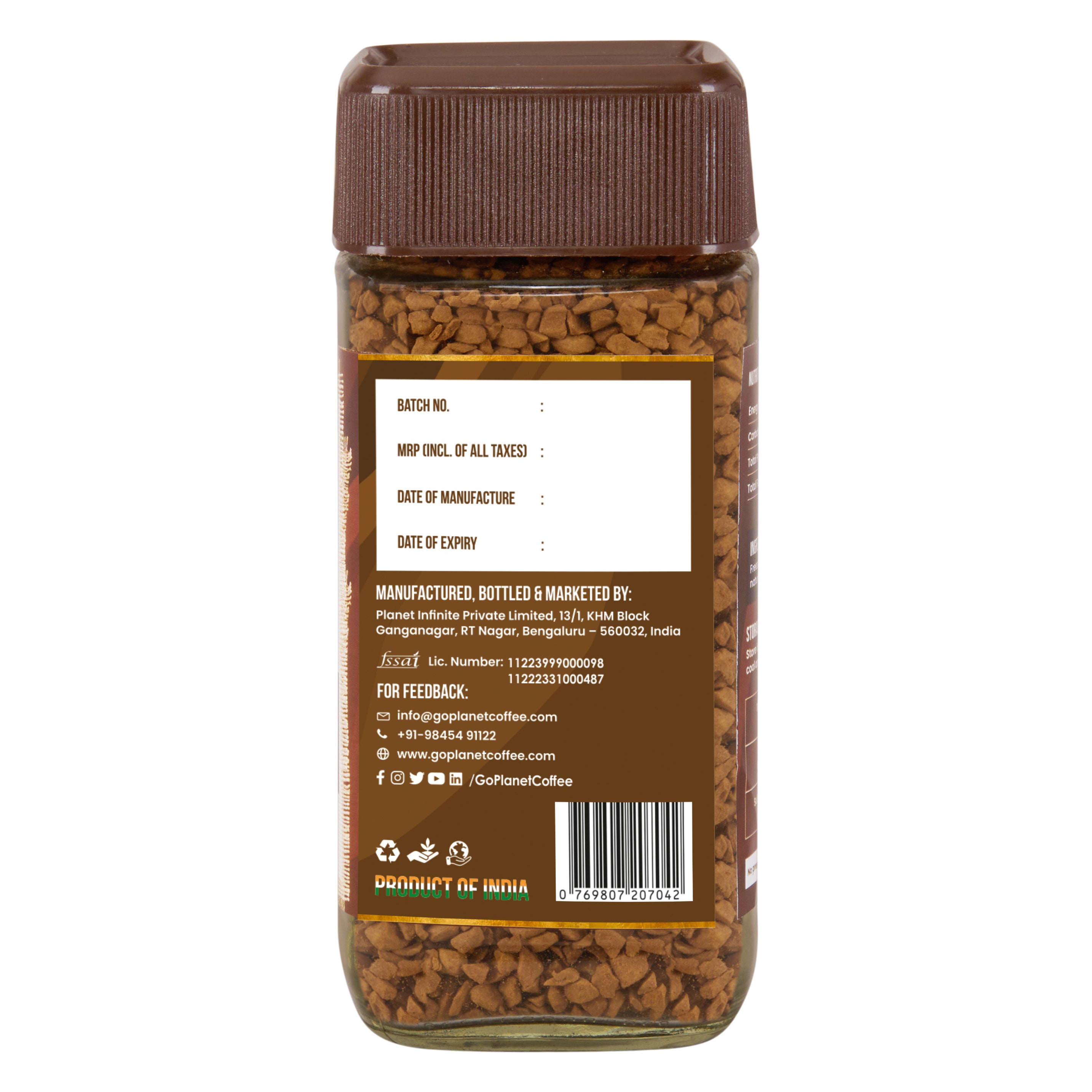 Premium ORIGINAL Coffee | 50 Gms Jar