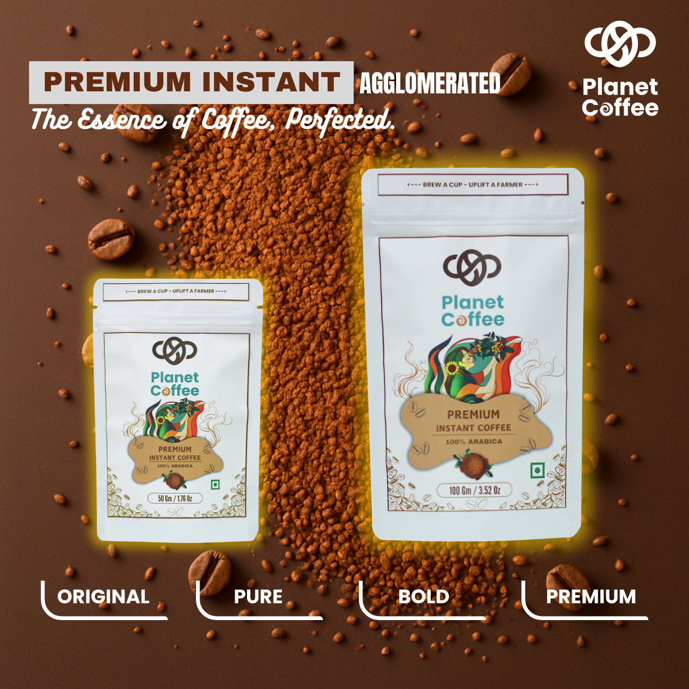 PREMIUM Instant Coffee | 100 Gms Pouch