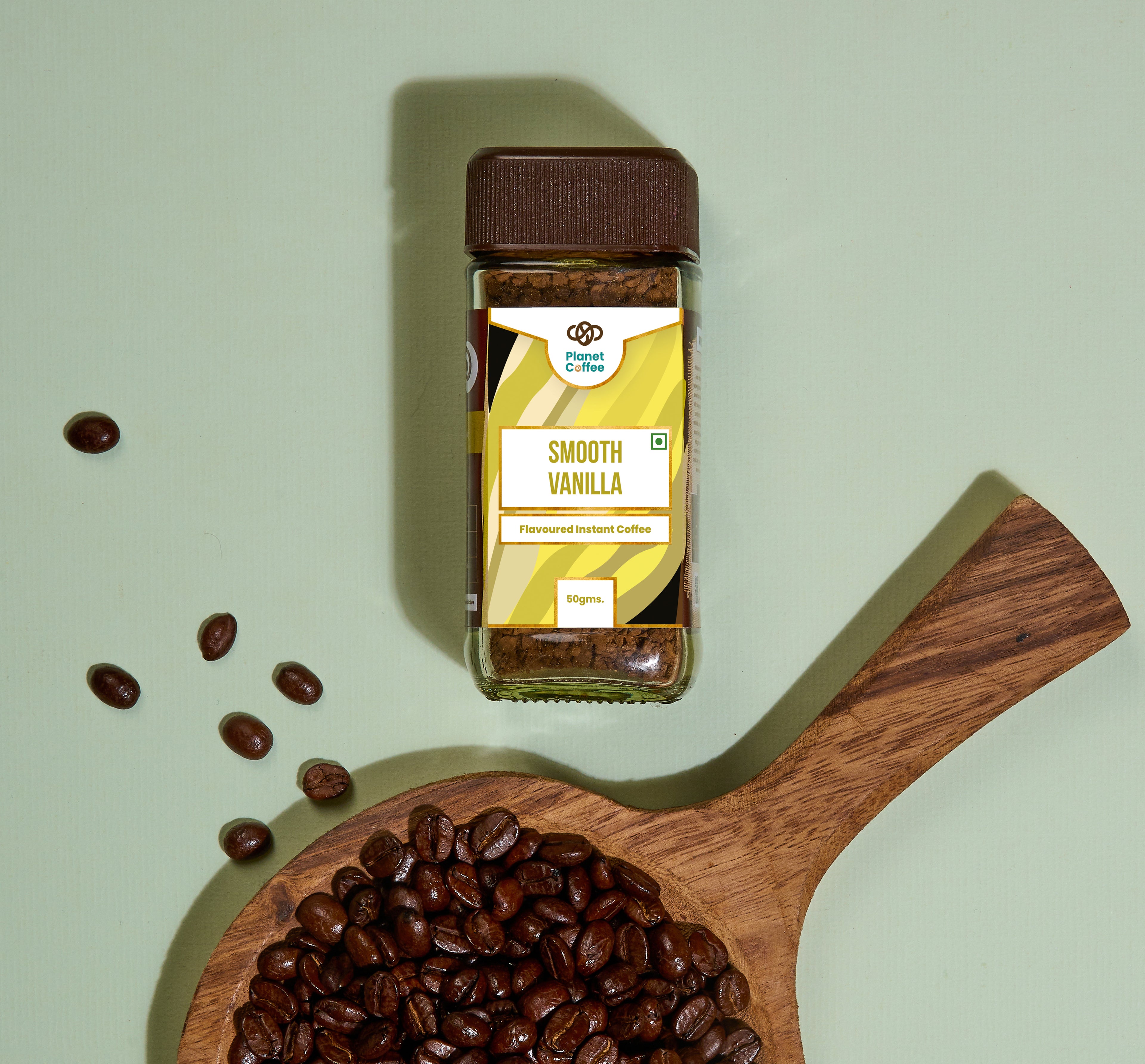SMOOTH Vanilla Coffee | 50 Gms Jar